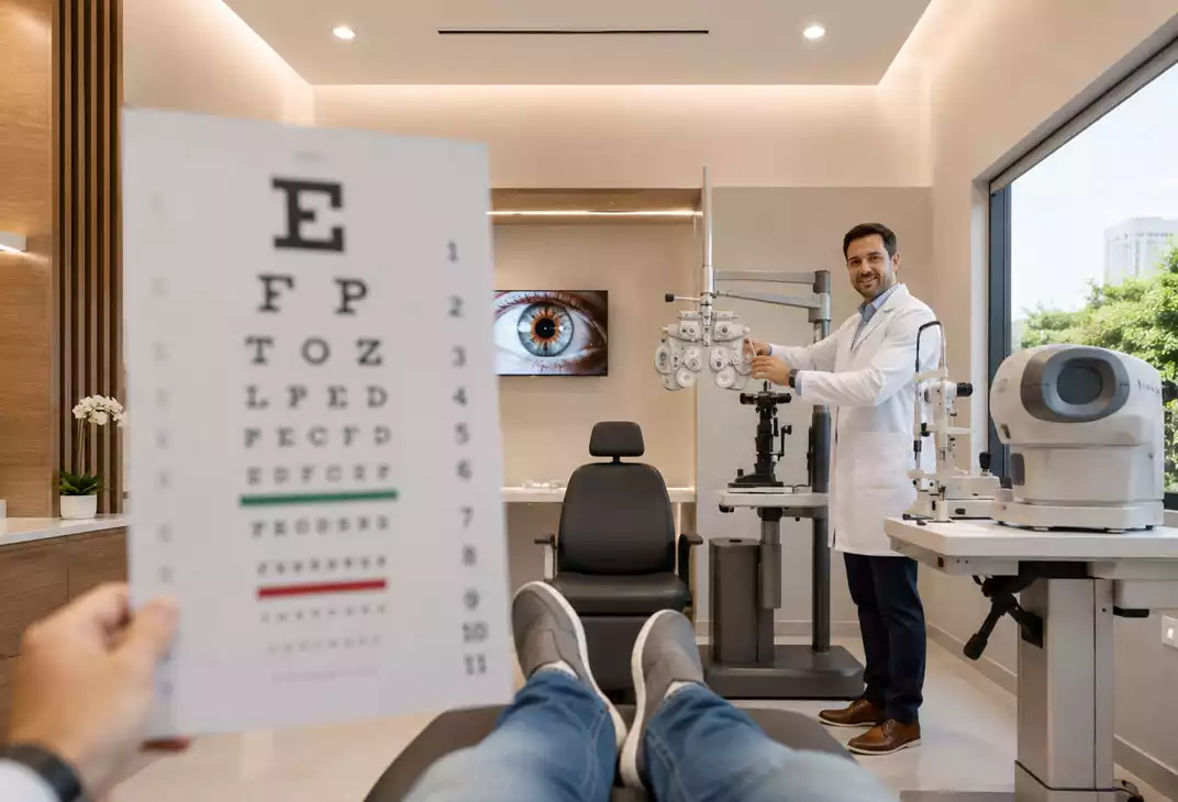 Diagnóstico médico de causas de visión borrosa en Unidad Integral Oftalmológica Tula