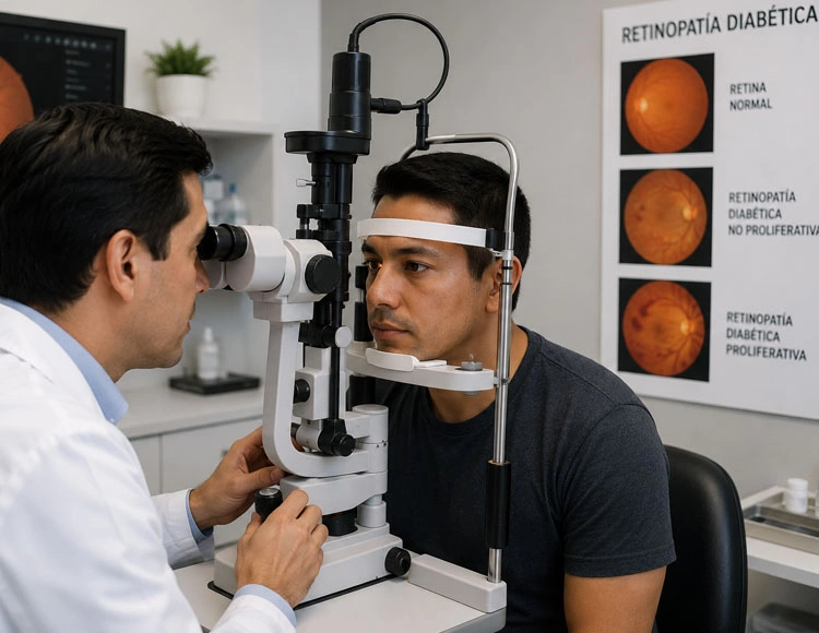 Tratamiento médico y láser para retinopatía diabética en Tula de Allende