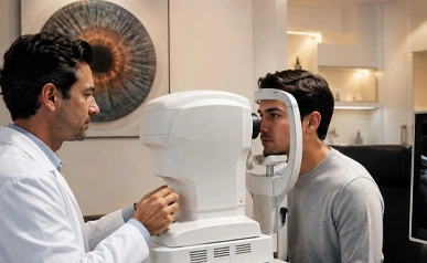 Estudios especiales de diagnóstico ocular y tomografía OCT